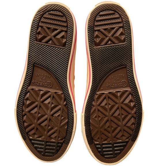 Converse Girls Chuck Taylor EVA Lift Hi Sneakers Ivory Size 13.5 Glazed - Picture 7 of 10